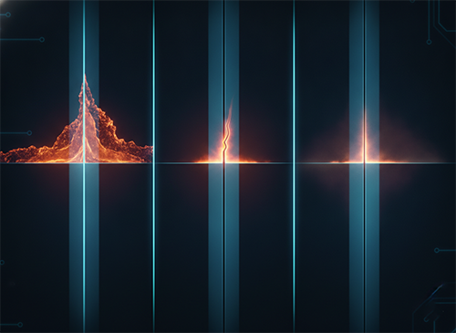 Three thermal defects — recast layer, micro-crack, and heat-affected zone — that cold processing prevents