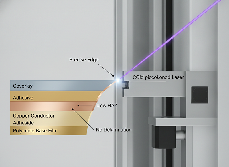 UV Picosecond Laser Selection for Flex Circuit Cutting: Precision vs Throughput Tradeoff