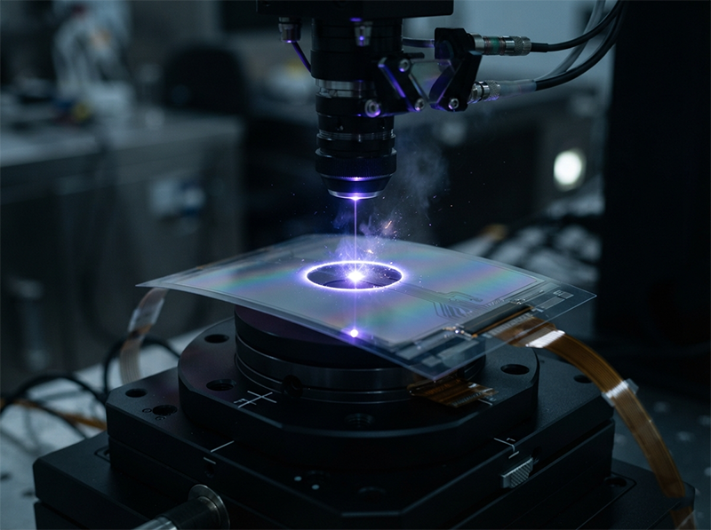 OLED & Full-Screen Display Laser Cutting: Which Laser Source Fits Your Line?