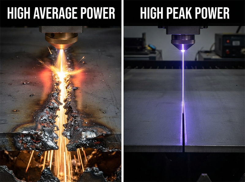 Peak Power vs. Average Power in Ultrafast Lasers: Balancing Throughput and HAZ